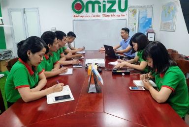 Omizu đẩy mạnh đào tạo chuyên môn cho CBCNV, hướng tới Công ty Uy tín số 1 Việt Nam